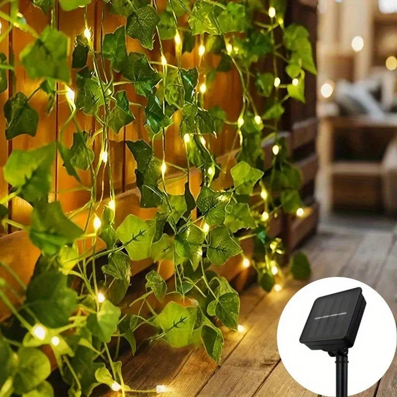 Solar Ivy Fairy Lights (7M)