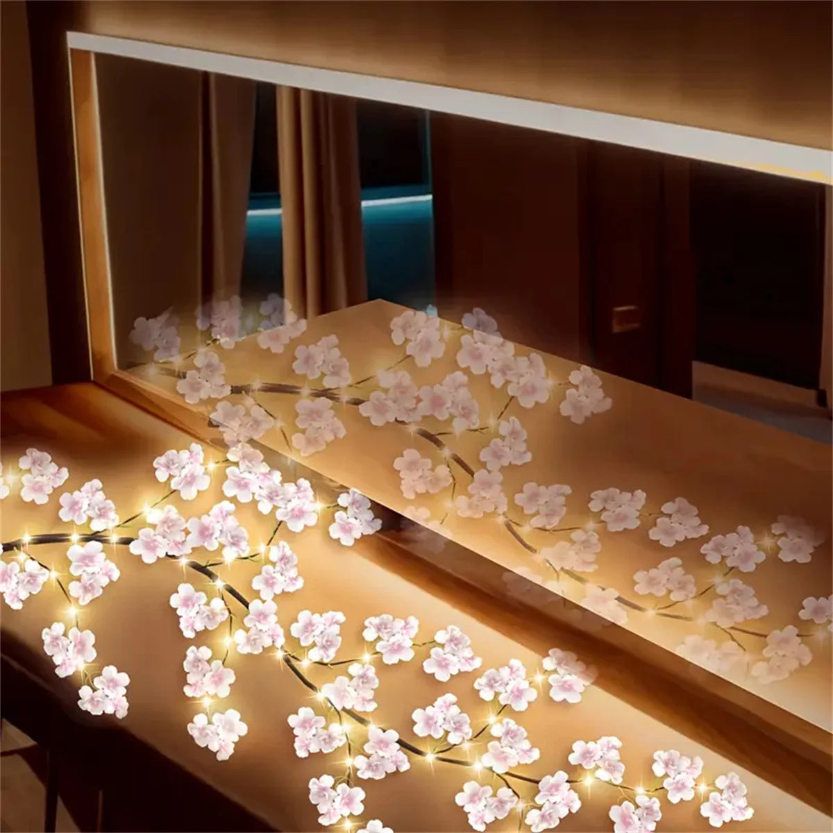 Cherry Blossom Branch Lamp