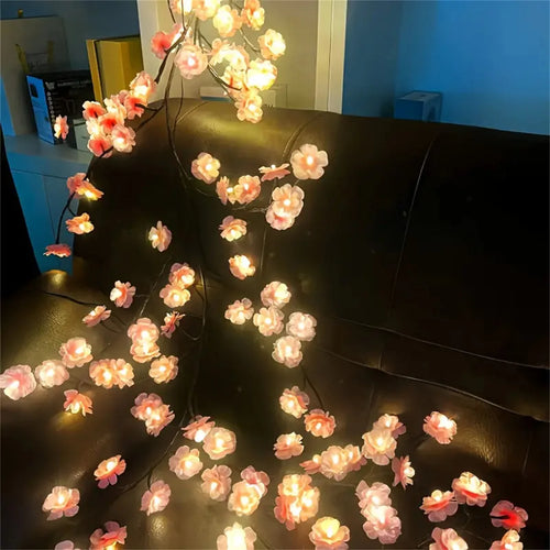 Cherry Blossom Branch Lamp