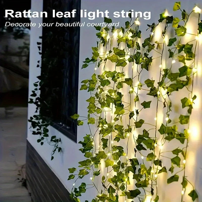 Solar Ivy Fairy Lights (7M)