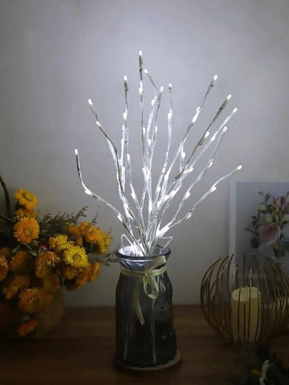 White Birch Branch Fairy Lights
